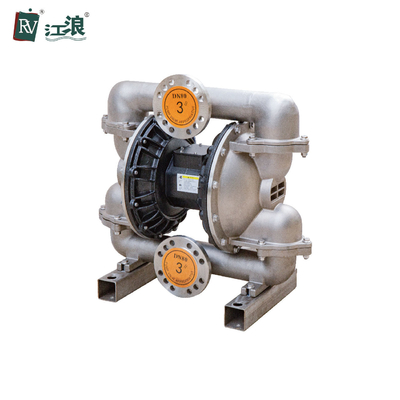 3 Inch Pneumatic Stainless Steel Double Diaphragm Pump Water Oil Lotion Acid Transfer