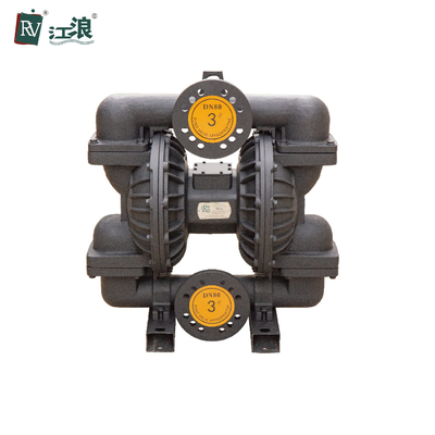 3 Inch Ductile Iron Pneumatic Diaphragm Pump High Viscosity For Waste Water Transfer
