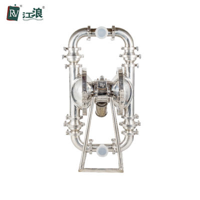 2 Inch Air Operated Diaphragm Pump FDA Sanitary Food Grade Stainless Steel