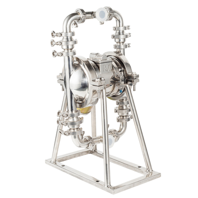 Air Driven Stainless Steel Double Diaphragm Pump 1inch With High Durability