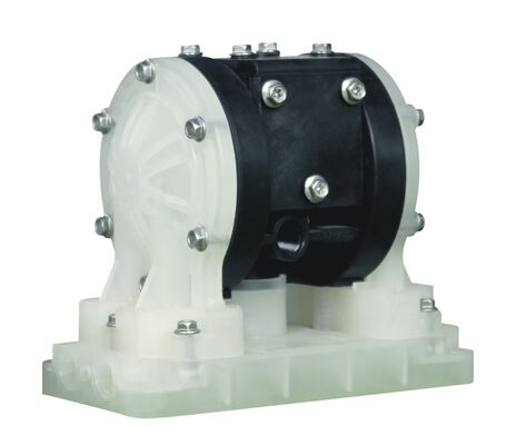 PP Material Air Operated Diaphragm Pump with Low Pressure and 100psi Max Pressure for Clean Water and Chemicals