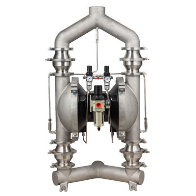 New Design Pneumatic Powder Pump with PTFE Diaphragm and 150gpm Flow Rate for Industrial Applications