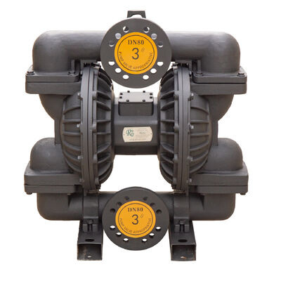 High Performance Air Operated Diaphragm Pump with 1022 L/M Flow Rate 120 psi Max Pressure and Ductile Iron Material
