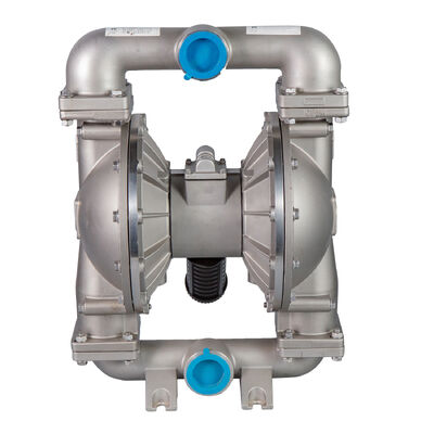 2 Inch Stainless Steel Double Diaphragm Pump With Buna-N Connections for Industrial Applications