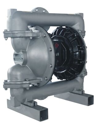 120psi PTFE Diaphragm AODD Pump for Solid Particles Handling Pneumatic Diaphragm Pump