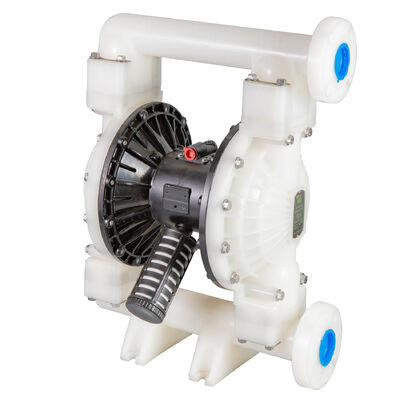 Pneumatic PTFE PVDF Double Diaphragm Pump with 570L/M Flow Rate for Chemical Transfer