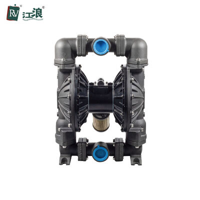 2" Aluminum Pneumatic Double Diaphragm Pump 120 Psi Large Flow for Machining and Wastewater Treatment