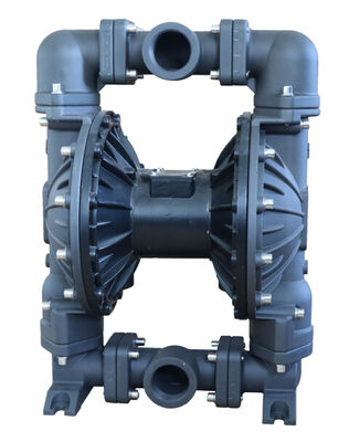 2 Inch Aluminum Pneumatic Double Diaphragm Pump 120 Psi Large Flow for Machining and Wastewater Treatment