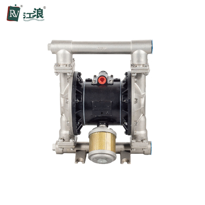 1 Inch Air Operated Diaphragm Pump For Chemicals 150 Lpm Stainless Steel