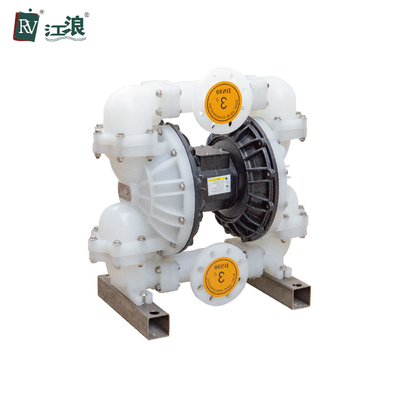 Efficient Plastic Diaphragm Pump With Flange Connection 0.84Mpa Pressure Range