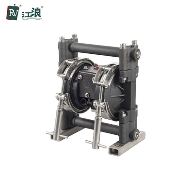 3/8&quot; Aluminum Diaphragm Pump Oil Change Chemical Resistant 26.5 L/Min