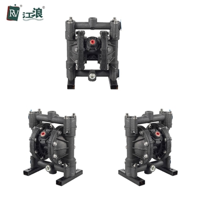 1/2 Inch Sewage Diaphragm Pump Wastewater Treatment Aluminum Pneumatic