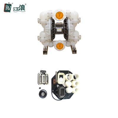 3 Inch Polypropylene Diaphragm Pump Chemical With Flange Connection