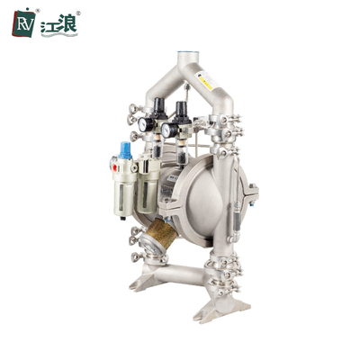 2 Inch Dry Powder Diaphragm Pump Pneumatic PTFE Membrane