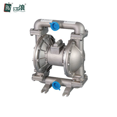 RV25 Stainless Steel Pneumatic Reciprocating Drainage Pump with 40 gpm Flow Rate and 120 psi Max Pressure