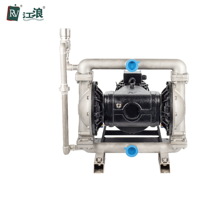 Stainless Steel 316 Double Electric Diaphragm Pump Waste Oil Operated 1.5&quot;