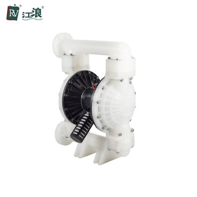 1 1/2&quot; Plastic PTFE Air Operated Diaphragm Pump For Chemical Solvent Industry