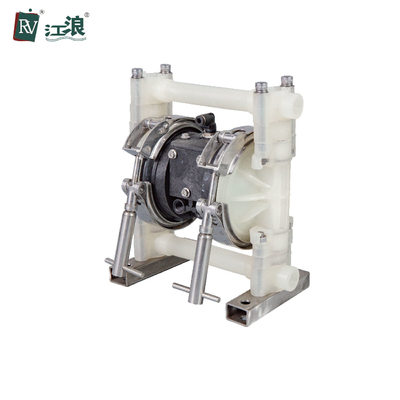 3/8'' Polypropylene Pneumatic Diaphragm Pump Suction Lift High PVDF Body