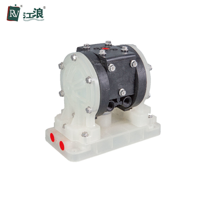 RV 06 Air Operated Diaphragm Pump 7bar Pp Material 17lpm Flow Rate