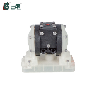 RV 06 Air Operated Diaphragm Pump 7bar Pp Material 17lpm Flow Rate