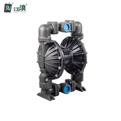 Oil Water Lotion Acid Transfer Pneumatic Diaphragm Pump Aluminum Alloy 2 Inch