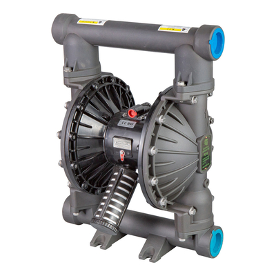 Aluminum Alloy Air Double Diaphragm Pump Efficient With 25mm Inlet/Outlet Diameter