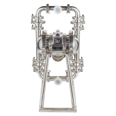Air Driven Stainless Steel Double Diaphragm Pump 1inch With High Durability-Food Grade Pump