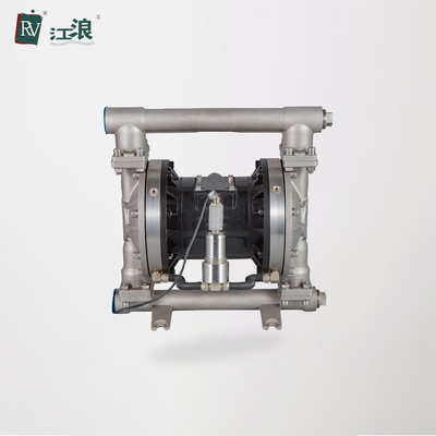 Aluminum Alloy Air Operated Diaphragm Pump 150L/min Flow Rate with leak detection