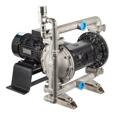 40mm Liquid Diameter Motor Diaphragm Pump for Suction Lift 5m and Maxminum Pressure 0.6 Mpa