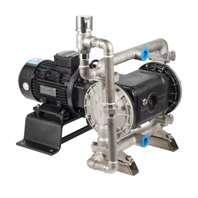 Stainless Steel 304 Valve Seat Motor-driven diaphragm pump with 1.5 Kw Motor Power