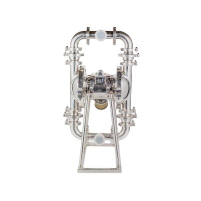 1-1/2 Inch Food Grade Sanitary Diaphragm Pump with 192 L/M Flow Rate for Milk Honey Chocolate