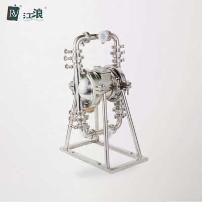 PTFE Diaphragm Sanitary AODD Pump for Wastewater Treatment with 120psi Max Pressure
