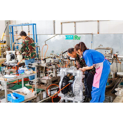 High Performance Air Operated Diaphragm Pump with 1022 L/M Flow Rate 120 psi Max Pressure and Ductile Iron Material