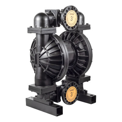 3 Inch Outlet AODD Pump with Ductile Iron Construction and 270 GPM Flow Rate for Industrial Applications