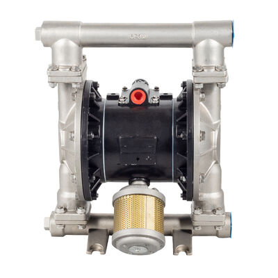 Air Driven Double Diaphragm Pump with 120psi Max Pressure 150gpm Max Flow and PTFE Diaphragm