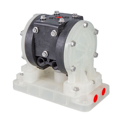 PVDF Material 1/4 Inch Pneumatic Diaphragm Pump for Strong Acid Chemicals