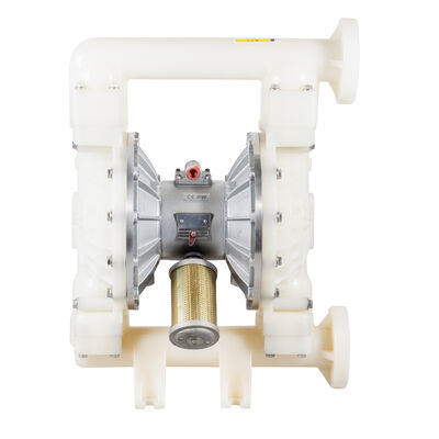 Pneumatic PTFE PVDF Double Diaphragm Pump with 570L/M Flow Rate for Chemical Transfer
