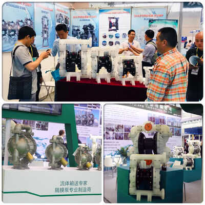 1/4 Inch PP Material Air Operated Double Diaphragm Pump with 17L/M Flow Rate