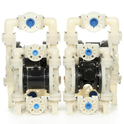 PVDF Shell Air Operated Double Diaphragm Pump with 120psi Max Pressure and 40gpm Max Flow for Wastewater Treatment
