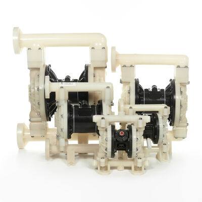 Industrial 11/2 Inch PP Material Low Pressure Pneumatic Diaphragm Pump for Clean Water and Wastewater