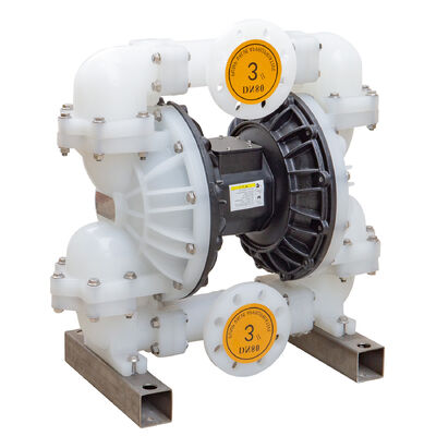 Pneumatic Diaphragm Pump with Low Pressure PTFE Diaphragm and 270gpm Flow Rate for Industrial Applications