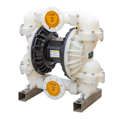 Pneumatic Diaphragm Pump with Low Pressure PTFE Diaphragm and 270gpm Flow Rate for Industrial Applications