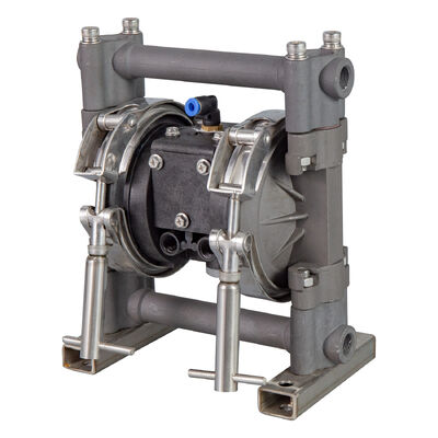 3/8 Inch Aluminum Pneumatic Diaphragm Pump for Efficient Ink Transfer and Fluid Handling