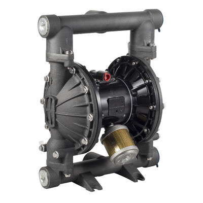 Aluminum Air Operated Diaphragm Pump with Santoprene Diaphragm 340L/M Flow Rate and 120 psi Max Pressure