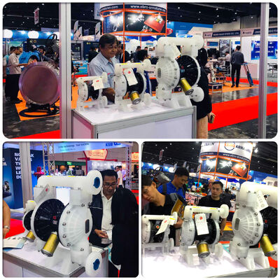 Aluminum Air Operated Diaphragm Pump with 57L/M Flow Rate for Water Treatment