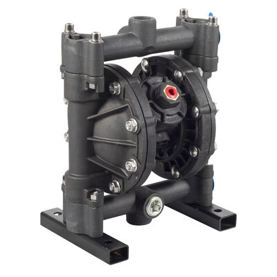 Pneumatic Diaphragm Pump with 15gpm Max Flow 100psi Max Pressure and Hytrel Diaphragm for Industrial Use