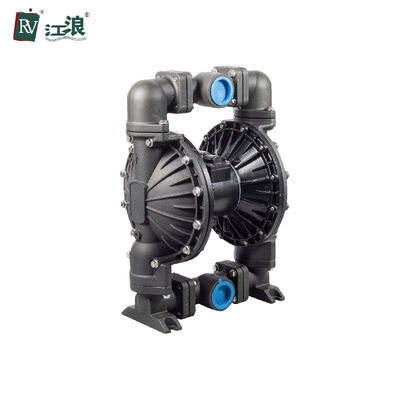 2" Aluminum Pneumatic Double Diaphragm Pump 120 Psi Large Flow for Machining and Wastewater Treatment