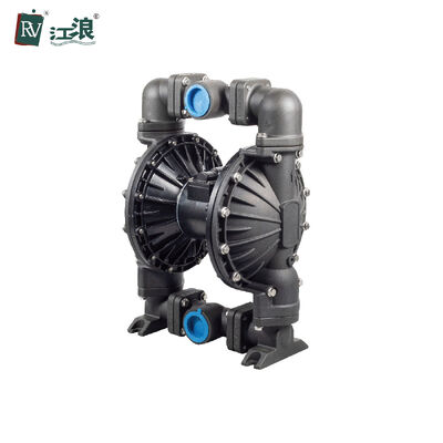 2" Aluminum Pneumatic Double Diaphragm Pump 120 Psi Large Flow for Machining and Wastewater Treatment