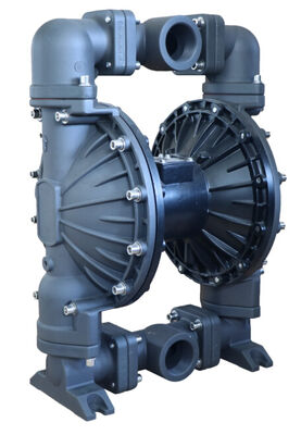 2 Inch Aluminum Pneumatic Double Diaphragm Pump 120 Psi Large Flow for Machining and Wastewater Treatment
