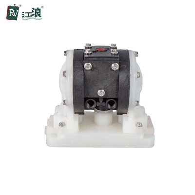 Vacuum Air Double Diaphragm Pump Manual 1/4&quot; Pp Corrosive Liquid Conveying